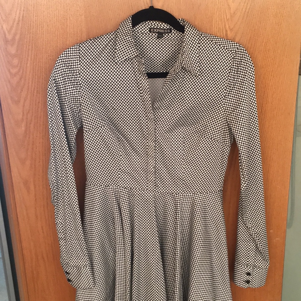 Express shirt dress